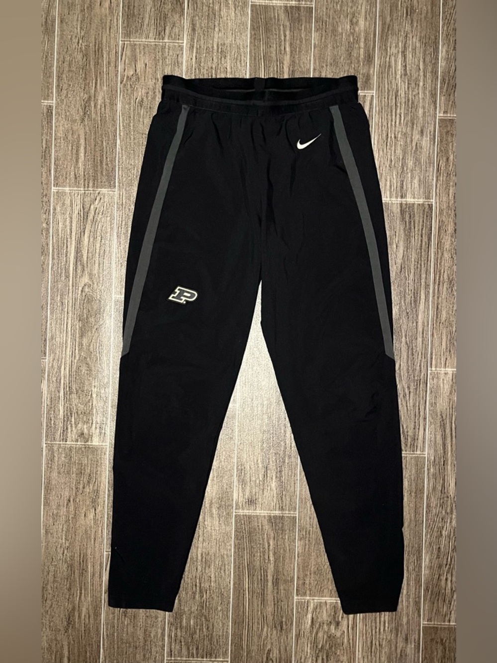 Nike Dri Fit Purdue Boilermakers Athletic Jogger Pants Mens Medium Lightweight